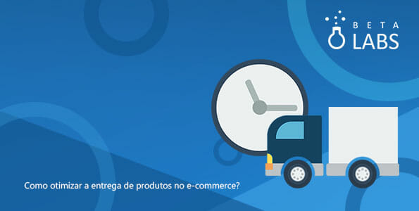 banner sobre como otimizar a entrega de produtos no e-commerce