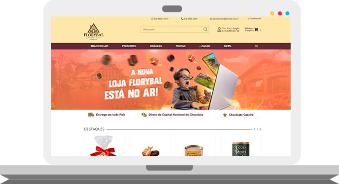 E-commerce de alimentos Floryabal