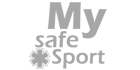 logo de assinatura de serviços mysafesport