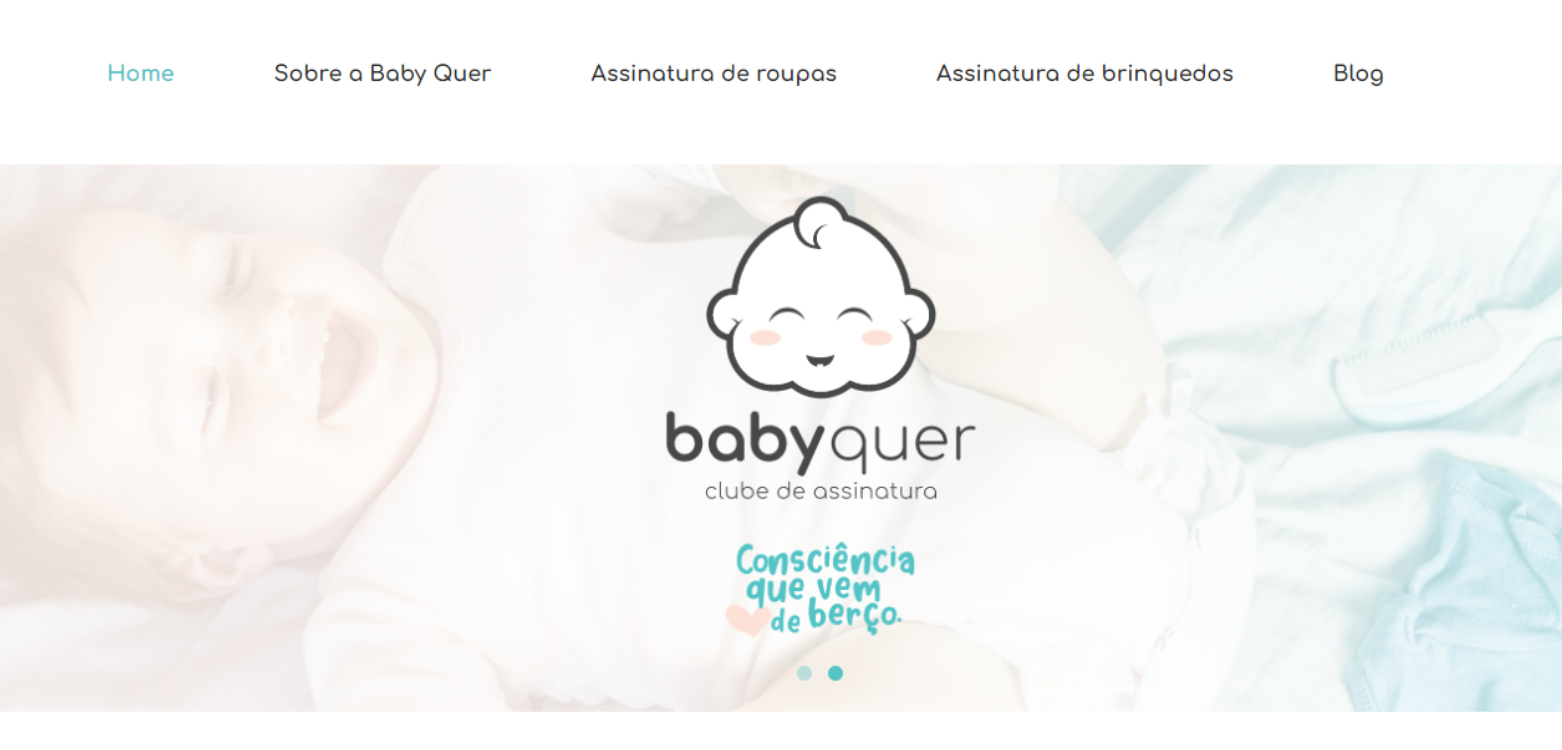 Baby Quer: Aluguel de produtos por assinaturas